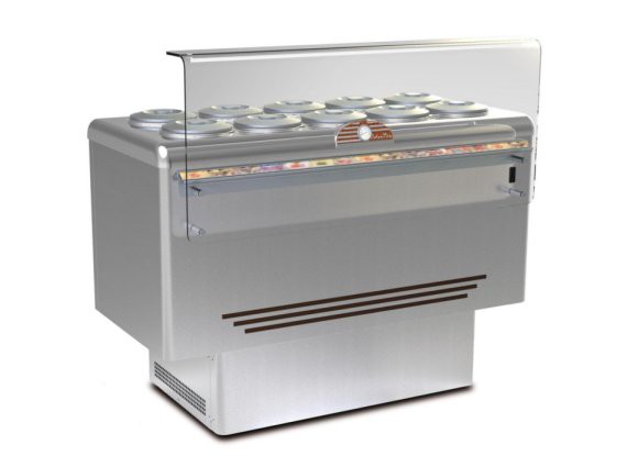 Vetrina per gelato in carapine Dolce Vita 10 Luxe
